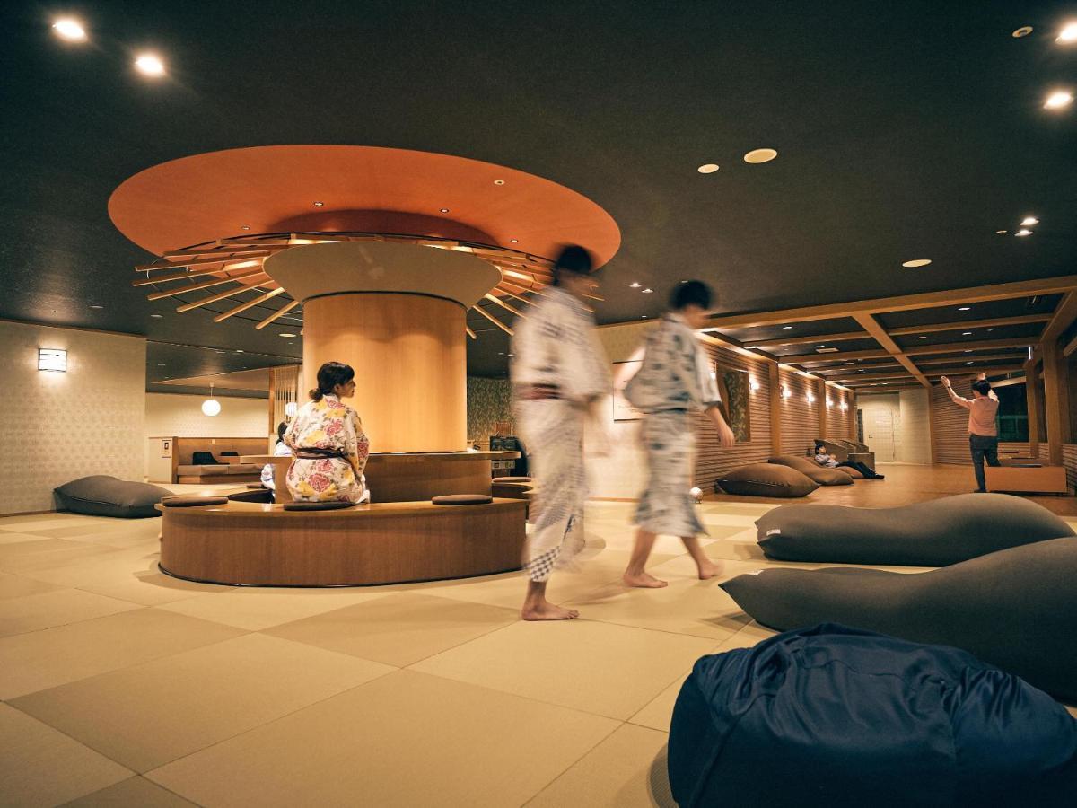 Ooedo Onsen Monogatari Premium Shirahama Gyoen Exterior foto